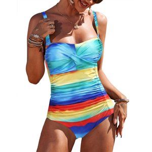 Womens One Piece Swimsuits Elegant Inspired Vintage Pin up